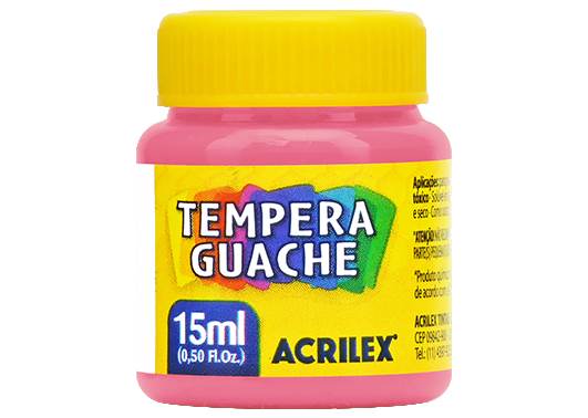 TINTA GUACHE 15 ML ROSA 020150537 CX C/12...