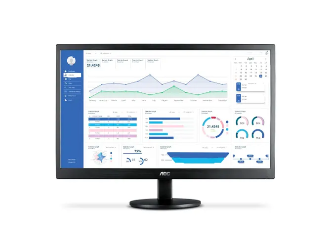 Monitor AOC 18,5" LED 60Hz HD VGA/HDMI - ...