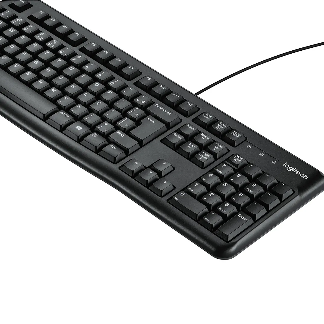 Teclado Logitech K120 Preto USB - 920-004...