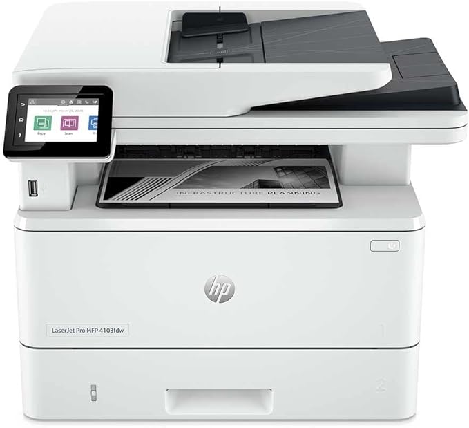Multifuncional HP LaserJet Pro 4103fdw - ...