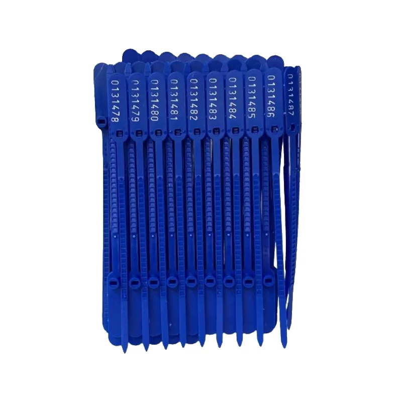 Lacre para Malote 16 cm Azul com 100 unid...