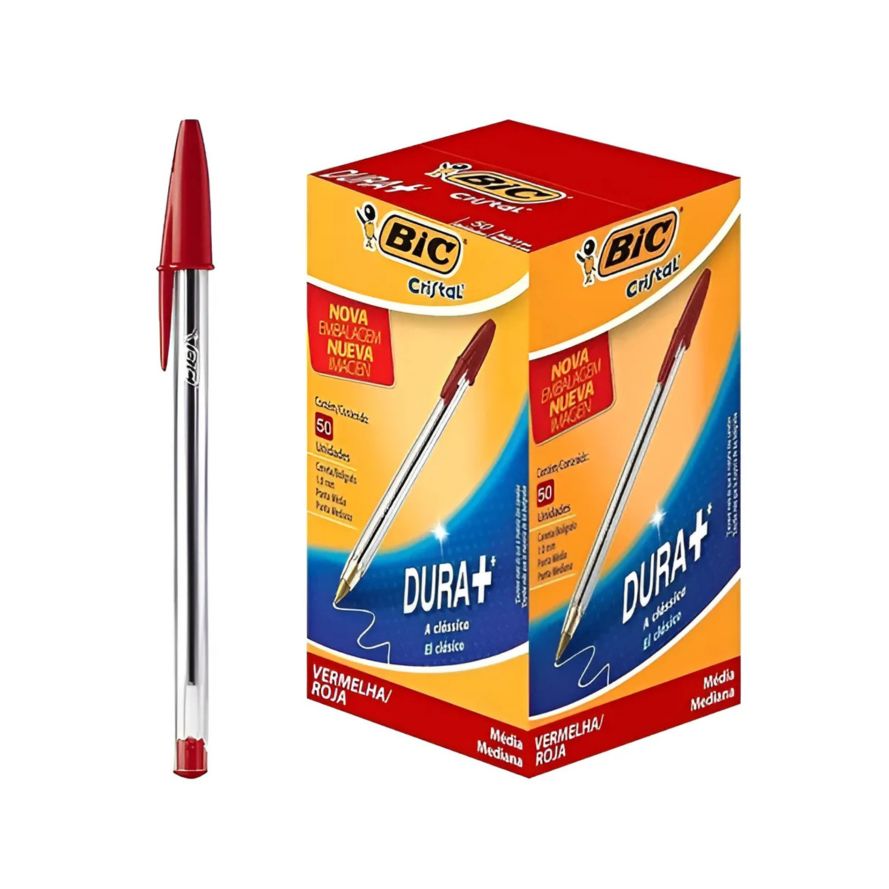 Caneta Esferográfica BIC Escrita Média Cr...