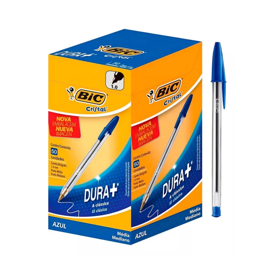 Caneta Esferográfica BIC Escrita Média Cr...