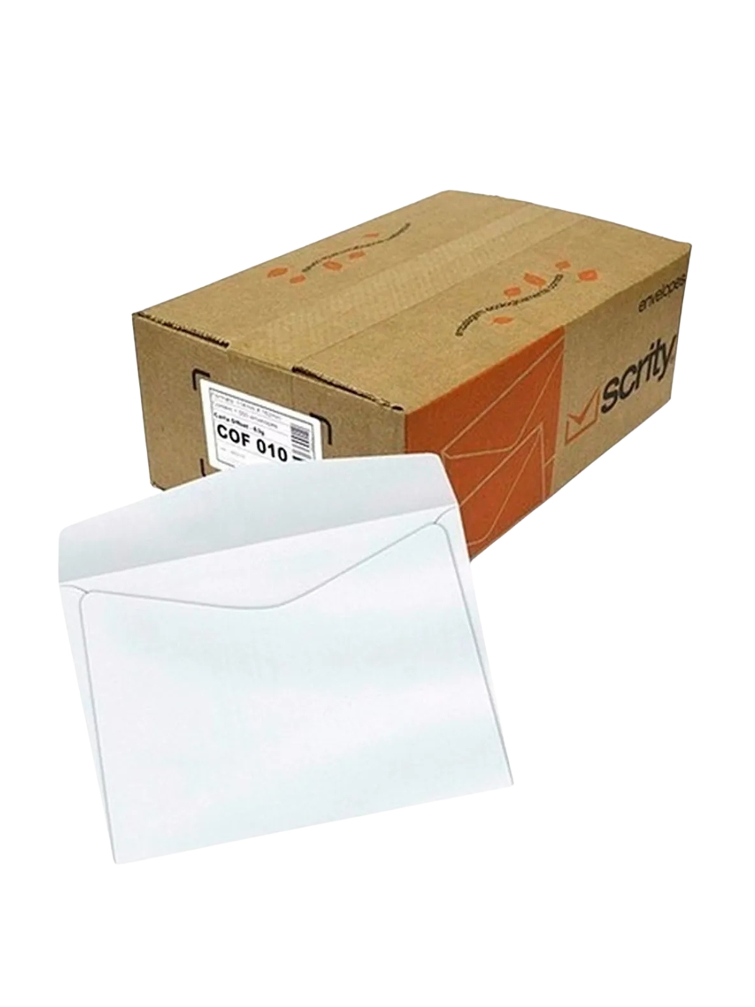 Envelope Carta 114x162 mm 63 g/m² Scrity ...
