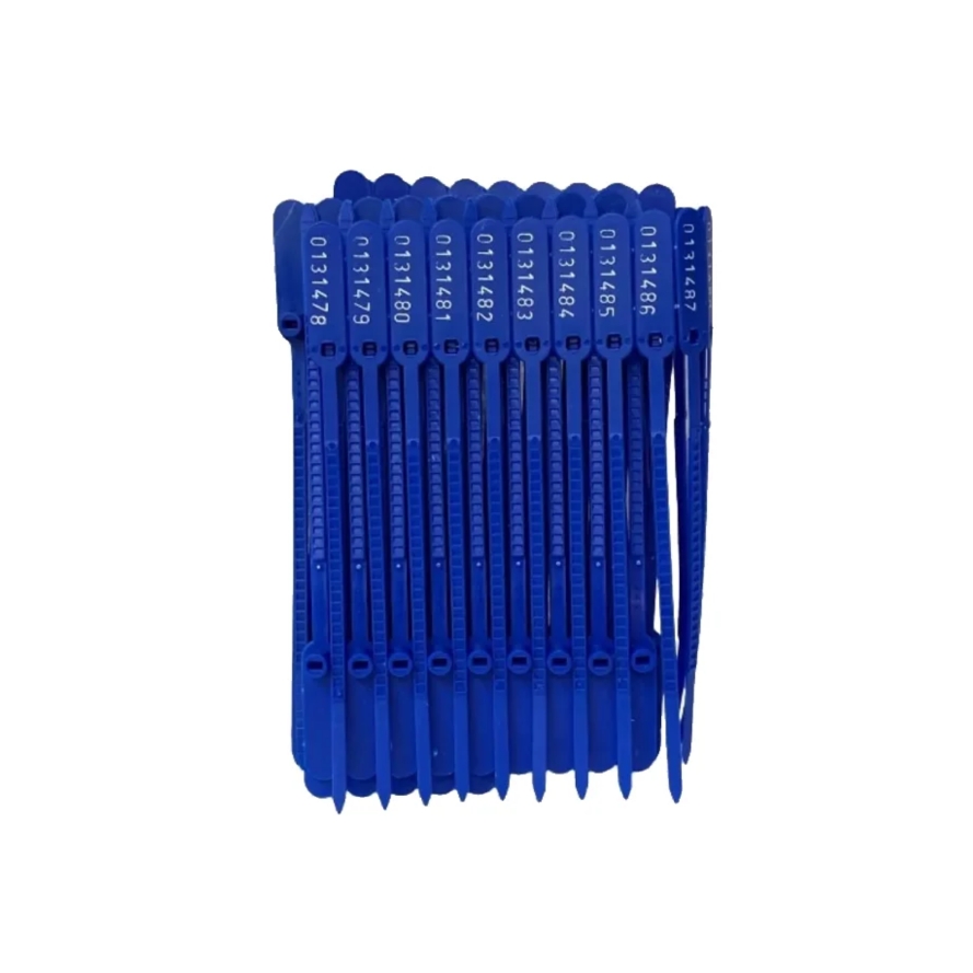 Lacre para Malote 16 cm Azul com 100 unid...