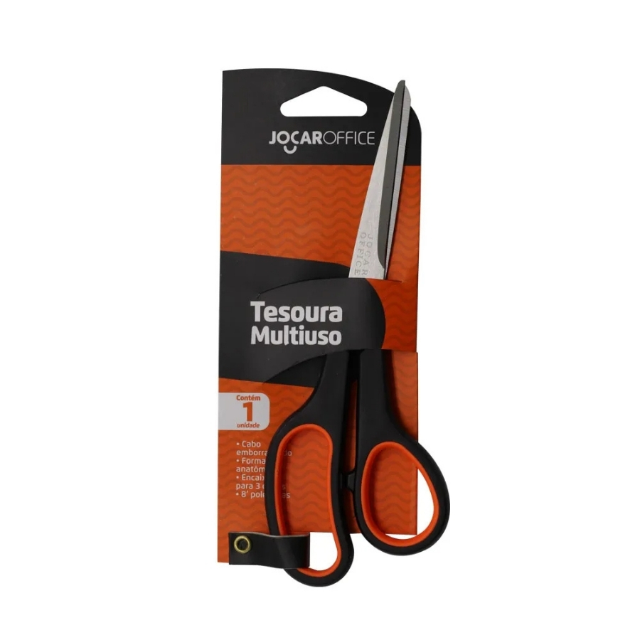 Tesoura Multiuso Inox 21 cm Jocar REF 91014