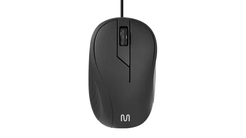 Mouse com Fio MF300 USB 1200 DPI 3 Botões...