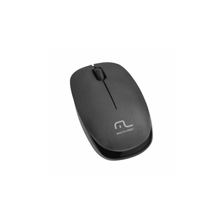 Mouse Sem Fio MS200 USB 1200 DPI 3 Botões...